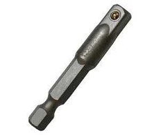 Adapteris smūginis 1/4"(M)išorė 1/4"vidus L-100mm