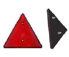 Atspindys trikampio formos 16cm su varžtais 2 vnt.