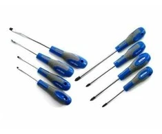 Atsuktuvų rinkinys sustiprintų 8d Phillips Slotted