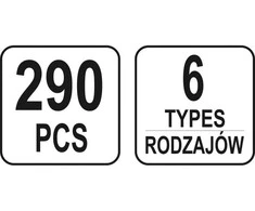 Automobiliui /BMW /klipsų asort.290vnt