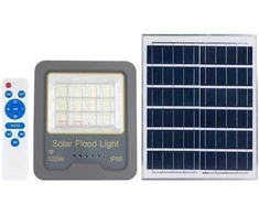 Autonominis šviestuvas su saulės baterija 100W 2835K LU40-100W