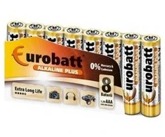 Baterija Alkaline Plus AAA LR3-SP8 8vnt