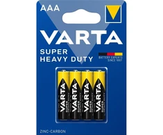 Baterija VARTA Super Heavy Duty AAA 4vnt