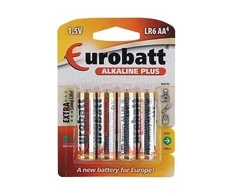 Baterijos elementasAA 1.5V LR6Alkaline 4vnt