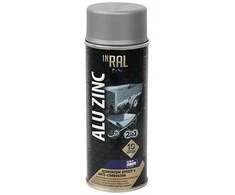 Dažai aerozolin. aliuminio INRAL ALU ZINC 400ml