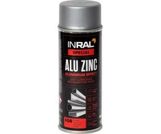 Dažai aerozolin. aliuminio INRAL ALU ZINC 400ml