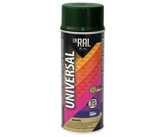 Dažai aerozolin. INRAL UNIVERSAL,t.žali 400ml