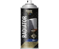 Dažai aerozolin.balti INRAL RADIATOR 400ml