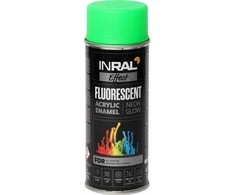 Dažai aerozoliniai fluorescensiniai žali,400ml