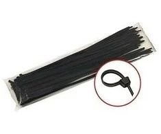 Dirželiai tv. 100vnt(4.7x350mm)juod.