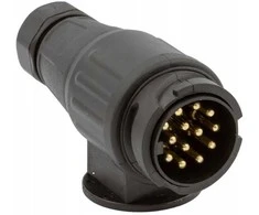 Kištukas priekabai 12V, 13 kontaktų, plastikinis