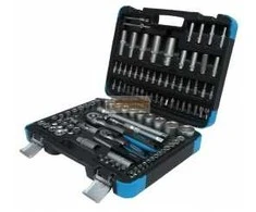 Galvučių ir raktų komplektas Kingrony 108 dalių 1/4" + 1/2"