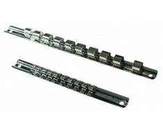 Galvučių laikiklis 1/4",10dalių metalinis L-190MM