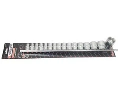 Galvučių rinkinys 16 dalių 1/2" 6br