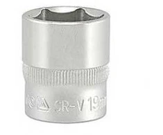 Galvutė 3/8",19mm trumpa