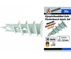Gipso kartono kaiščių asortimentas 30mm, 20vnt