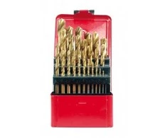 Grąžtas Grąžtų metalui rinkinys | HSS | 1-13 mm | 25 vnt.