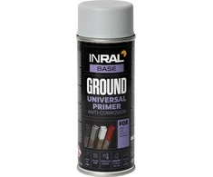 Gruntas aerozolinis,antikorozinis pilkas 400ml