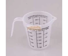 Indas plastikinis sugraduotas 600ml.