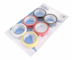 Izoliacinė juosta PVC 5mx19mm 6vnt