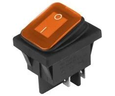 Carmotion Jungiklis klavišinis DC elektros geltonos sp.,12V/24V ,AC