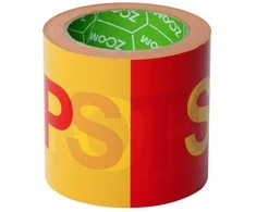 Juosta aptvėrimui "STOP" geltonos -raudonos sp. (10cmx100m.)