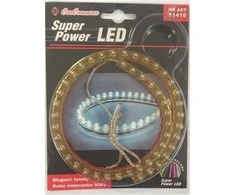 Juostelė šviečianti LED (48cm.ilgis balta sp. 1vnt.)