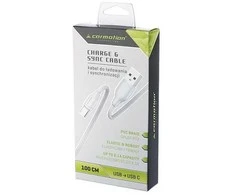 Carmotion Kabelis įkrovimo USB USB-C, 100 cm.