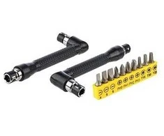 Kampinis atsuktuvas antgaliams | 6.3 mm (1/4")su 10antgalių