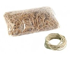 Kanceliarinės gumytės 40 x 1.5 x 1.5 mm , 1kg.