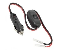 Carmotion Kištukas su jungikliu 12/24V pridegėjo lizdo ir 50cm laidu 1vnt