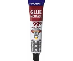 Klijai POINT 99, ypač stiprūs,dėžutėje 80ml (vinių pakaitai)