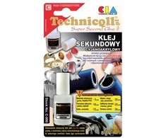 Klijai sekundiniai su teptuku 8g Techniqll C-990