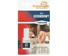Klijai sekundiniai su teptuku 8g Techniqll C-990