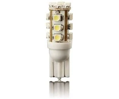 LED Lemputė 2vnt. automobilinė 12V 5W T10 16led