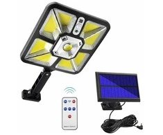 LED saulės lempa pakabinama