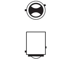 Lemputė auto 12V 21/4W BAY15D NARVA
