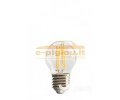 Lemputė LED filamentas 4W E27 ISKRA 3000K 220-240V