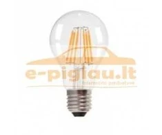 Lemputė LED filamentas 8W E27 ISKRA 3000K 220-240V