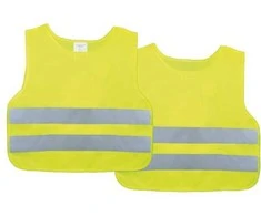 Liemenė su atšvaitais vaikiška geltona (4-12m)