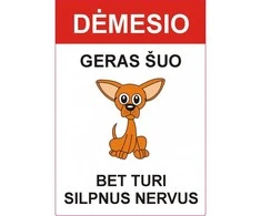 Lipdukas Geras šuo