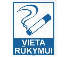 Lipdukas Vieta rūkymui