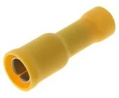 Lizdas izoliuotas geltonas sp 5,0/24,5mm(4-6mm/2)BLO013952 10vnt