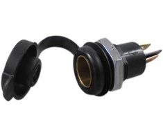 Lizdas pridegėjo kištuko 12-24V , montuojamas į korpusą su dangčiu skers.18mm