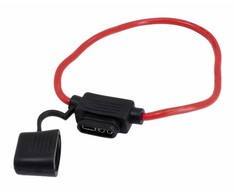 Lizdas saugiklio su laidu 32V 3A-30A