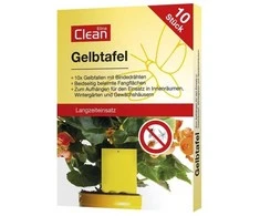 Muselių gaudyklė 10vnt geltonų lentelių 9x13cm