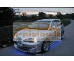 NEONINIS šviesos rinkinys po automobilio kėbulu 4vnt