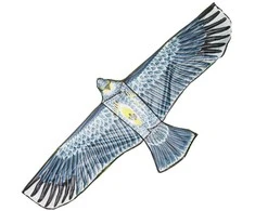 Paukščių baidyklė ,aitvaras "Vanagas"155cm+teleskopinis kotas 8m XLINE