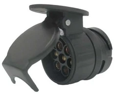 Perėjimas adapteris 12V iš 13 į 7 kontaktus