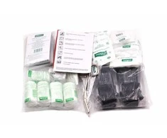 Įvairūs Pirmosios pagalbos rinkinys PVC dėkle (Juoda sp.)